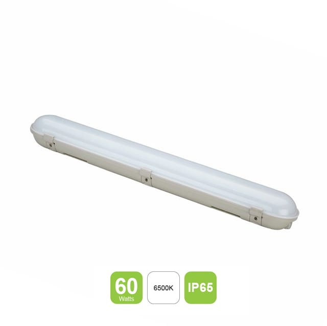 كشاف ليد خارجي مطري تيوب 150سم -  60 وات - لون ابيض -  4800 لومن - ماركة ليبر