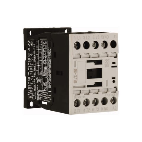 Contactor, 3p+1N/O, 5.5kW/400V/AC3  12A
