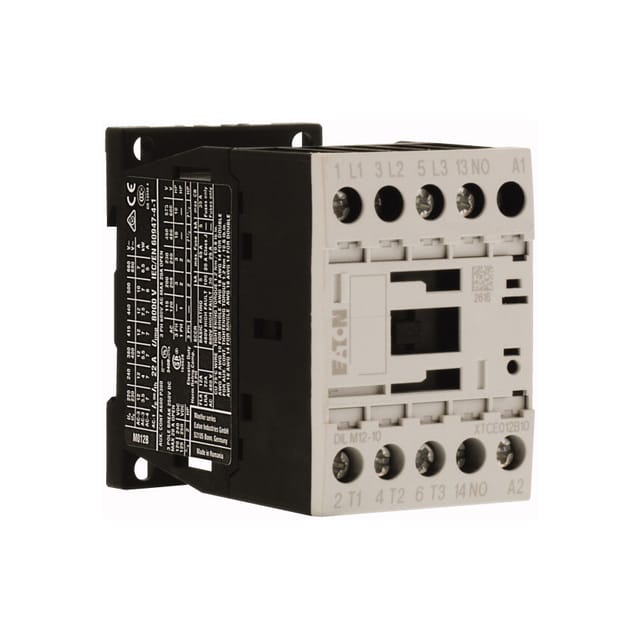 Contactor, 3p+1N/O, 5.5kW/400V/AC3  12A