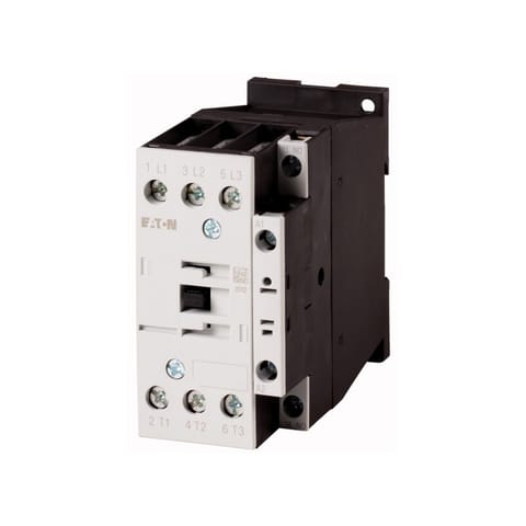 Contactor, 3p+1N/O, 11kW/400V/AC3  25A