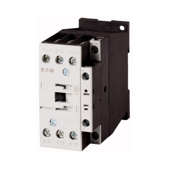 Contactor, 3p+1N/O, 18.5kW/400V/AC3  38A