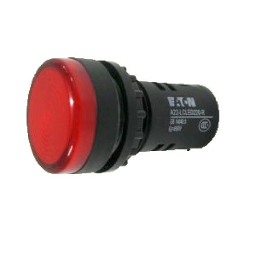 Compact indic.light,red,LED,110V AC/DC