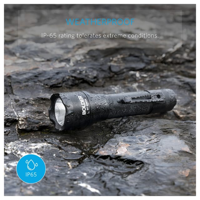 anker rechargeable flashlight 900 lumne Bolder LC90 2-Cell Flashlight, IPX5 Water-Resistant, Zoomable, LED Torch (for Camping and Hiking) with Super Bright Lumens CREE LED, 5 Light Modes: Amazon.com: Tools & Home Improvement Anker Bolder LC90 900 Lumens