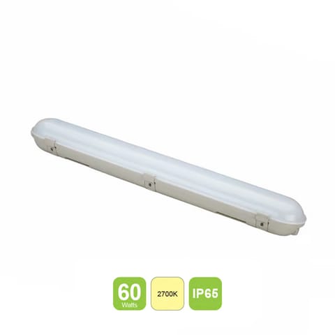 كشاف ليد خارجي مطري  تيوب 120سم  - 36 وات - لون ابيض - 5040 لومن - 5 سنوات كفالة-  ماركة برافو